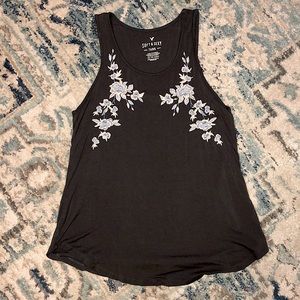 American Eagle Embroidered Tank (Soft and Sexy)